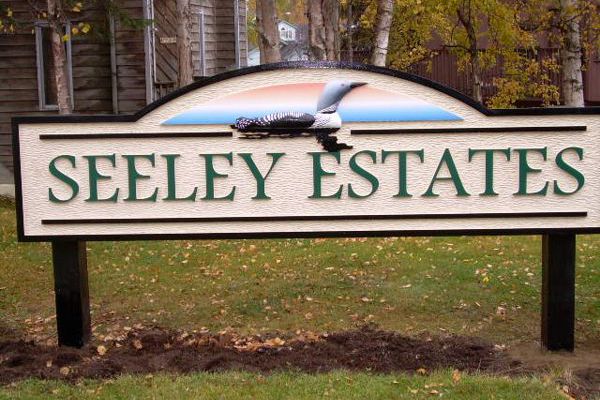 Seeley Estates Sign